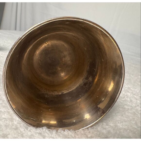 WORLD GIFT ZY INDIA Silver Plated Brass With Etched Design Set Of 2 Goblets - Picture 9 of 14